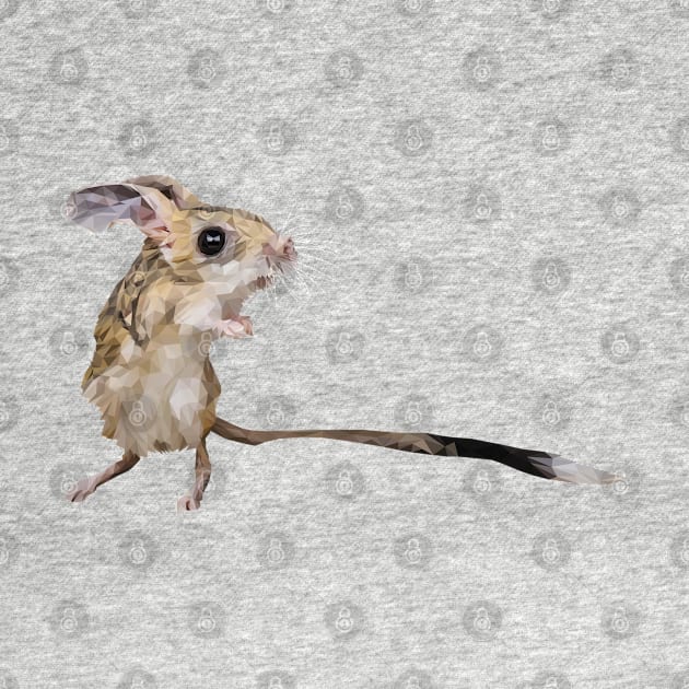 Four-toed jerboa by Renasingsasong